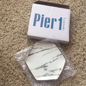 Pier 1 Imports marble ring dish